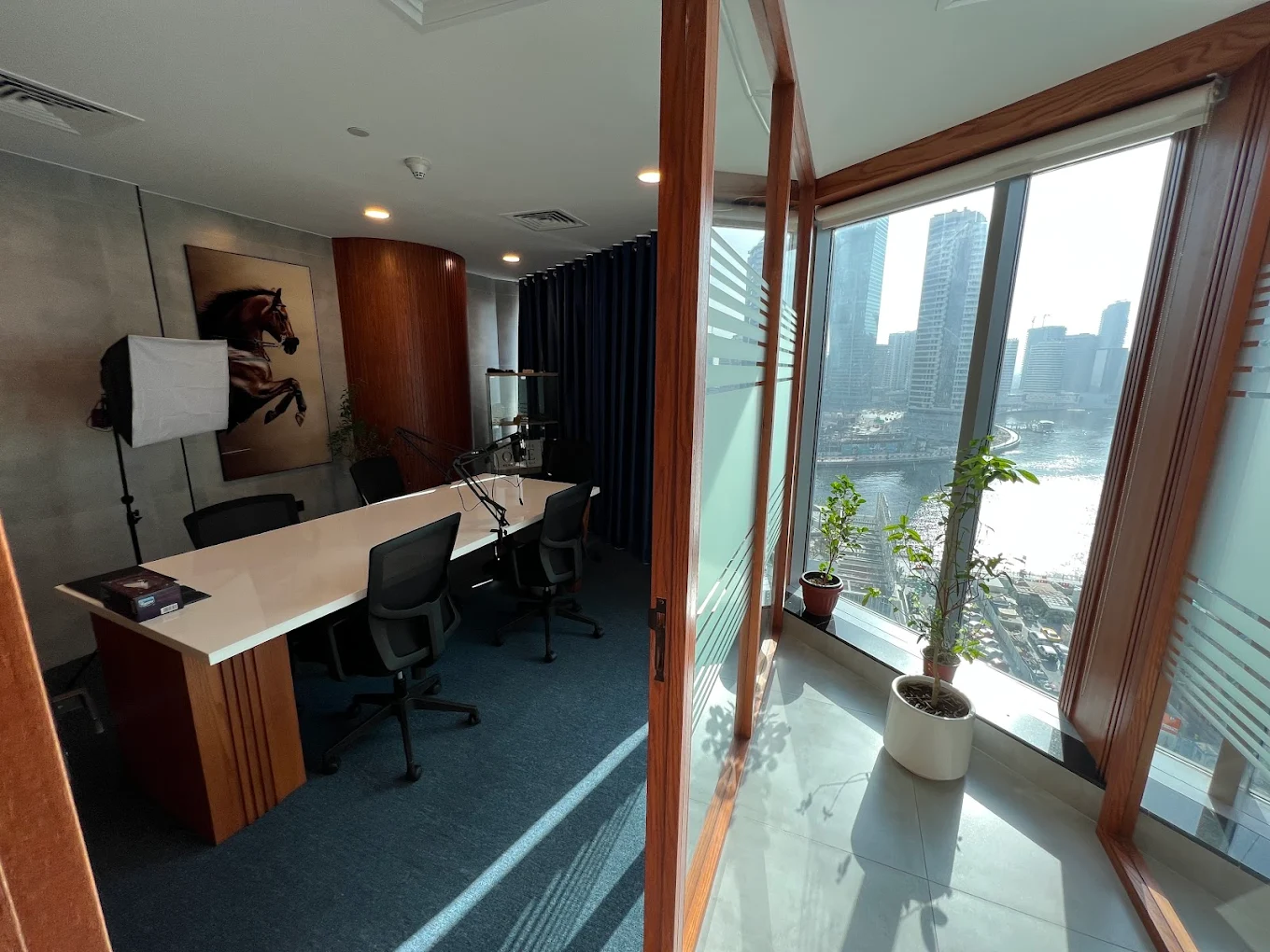 Office with Dubai Marina view